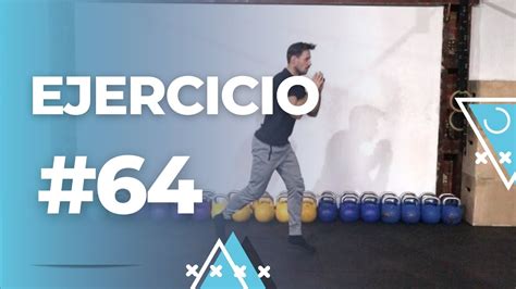 EJERCICIO 64. Zancadas alternas con salto